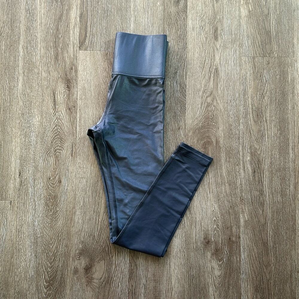 Carbon38 High Rise 7/8 Takara Shine Legging Charcoal Grey Size XS
